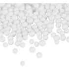 Juvale Foam Beads For Slime Making Supplies   Polystyrene Small  White