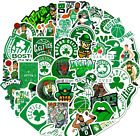 New 50 Piece Boston Celtics Basketball Sticker Set Boston Basketball Champions