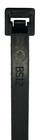 2500 Piece Black Nylon 4  - 14  Inch Cable Tie Assortment Zip Wire Wraps Kit Usa