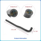 Motorcycle Oil Cooler Tube Oil Drain Hose Line For Harley Sportster 2014-2024