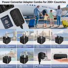 Voltage Converter 2300w Power Step Down 220v To 110v Universal Travel Adapter   
