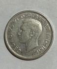 1947 Canada Silver 25 Cents - Plain
