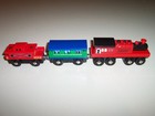Battat Wooden Train 3 Piece Lot Passenger Car Fits Brio Imaginarium Thomas