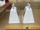 Pair   2 Vintage 90s Saturn Auto Car Promo Cow Bell Noisemaker Bells