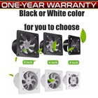 4  6  7  8  10  Exhaust Fan Ventilation Extractor Fan Wall-mounted Square Blower