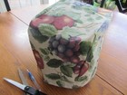 Sonoma Kemp   Beatley Fruit  Appliance Dust Cover 2 Slice Small Toaster Lastones