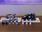 Lego Star Wars 40755 Imperial Dropship Vs  Rebel Scout Speeder  Complete Builds