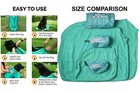 Large Green Dirty Dog Bag Super-absorbent Keeps Pet Car Home Spotless Robe Towel