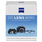 Pre-moistened Lens Cleaning Wipes 200 Ct Cloth For All Lens Types