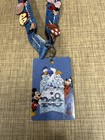 Disneyland Parks Resort Trading Pin Lot Lanyard W 24 Disney Pins