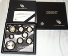 United States Mint 2018 Limited Edition Silver Proof Coin Set W  Box Coa