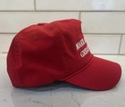 Authentic Trump Cali Fame Maga Make America Great Again Red Hat  historic Item