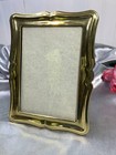 Beautiful Vintage 6 -1 4    X 8-1 4    Gold Color Plated Picture Frame Unbranded 