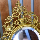 P e  Guerin Antique Brass Mirror - 10  X 13   Beveled Glass  No  298