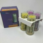 4x100pcs Dental Microbrush Applicators Tips Regular Fine Super Fine Unipack