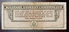 Military Payment Certificate  10 Series 461 Wwii Note 