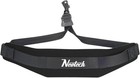 Neoprene Saxophone Neck Strap  Adjustable  Black  For Alto   Tenor