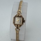 Vtg Bulova Excellency Women 10k Gold Filled Cocktail Hand-wind Mechanical Watch