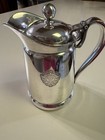 Vintage Elegant International Silver  Plaza Hotel Nyc Silver Coffee Pot 1960 Htf
