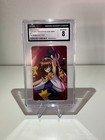 2000 Cardcaptor Sakura  The Clear Card Kero   Sakura Foil Telephone Card Cgc 8
