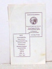 1960 s San Quentin Prison Menu Aerial Map Photo Original