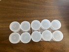 10 New Whitman Round Coin Tubes For Nickels  5 Cent  Made In Usa