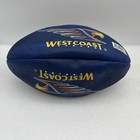 Afl Sherrin West Coast Eagles Rugby Size 5 Rubber Synthetic Read   