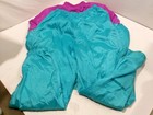 Vintage 80s  Track Suit 2 Piece  Pants  Jacket Windbreaker Size M  Nylon Lined