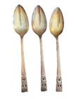 11 Pc Oneida Community Coronation Silverplate Spoons Lot Vintage Flatware