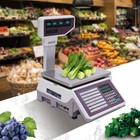 Digital Dual Label Printing Computing Scale Price Market Printer Food Scale66lbs