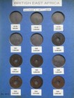 East Africa Commonwealth Whitman Folder With 16 Different Coins
