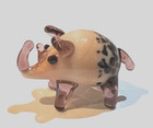Ganz World Miniature Mini Glass Warthog Collectible Figurine 1  