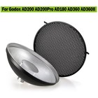 Godox Ad-s3 Beauty Dish Reflector For Godox Ad200pro Pocket Flash Monolight