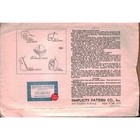Vintage Simplicity 1811 Embroidery Transfer Pattern Floral Cutwork Pillowcase