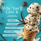 - Premium Vanilla Choc Chip Ice Cream Mix For Ice Cream Maker  Simple  Easy     