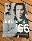 Buffalo  66 1999 Japanese Movie Flyer 3pc Set Vincent Gallo Christina Ricci