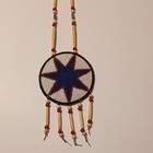 Powwow Regalia Necklace Seven Pointed Star Native American Style 