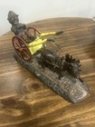 Antique J e  Stevens Bad Accident Cast Iron Bank  Original Not A Reproduction 