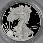 2018-w Proof 1oz Silver American Eagle In Ogp With Coa