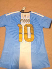 Adidas Argentina Lionel Messi  10 Men s Soccer Jersey Size L Blue white