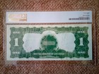 1899  1 One Dollar Large-size Silver Certificate Banknote  Cau pmg 58  Gift Set