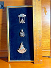 Antique 10k Gold Name Framed Past High Priest Masonic Medal Gold Diamond Knights