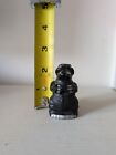 Godzilla Lighter Vintage 1985 Black Die Cast Metal Refillable Butane Toho   112 
