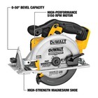 Dewalt 20v Max 6 1 2in Circular Saw With Brake   Magnesium Shoe -dcs391b