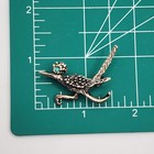 Vintage Sterling-turquoise Roadrunner Brooch Navajo Jewelry