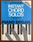 John Brimhall Piano Organ Music Books Instant Chord Solos Hanon Vintage Lot Of 4