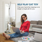 Interactive Cat Feather Toys retractable Teaser Toy Hanging Interactive Toys Us