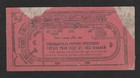 Us 1941 Indy 500 Motor Speedway 29th International Ticket Stub
