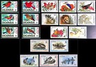 Birds Collection Of 30 Mnh    M s   Complete Sets  free Shipping 