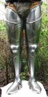 Wearable Medieval Steel Greaves Armor Leg Guard Knight Gothic Warrior Protection